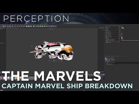 How To Design Captain Marvel's Ship: End Credits VFX Breakdown