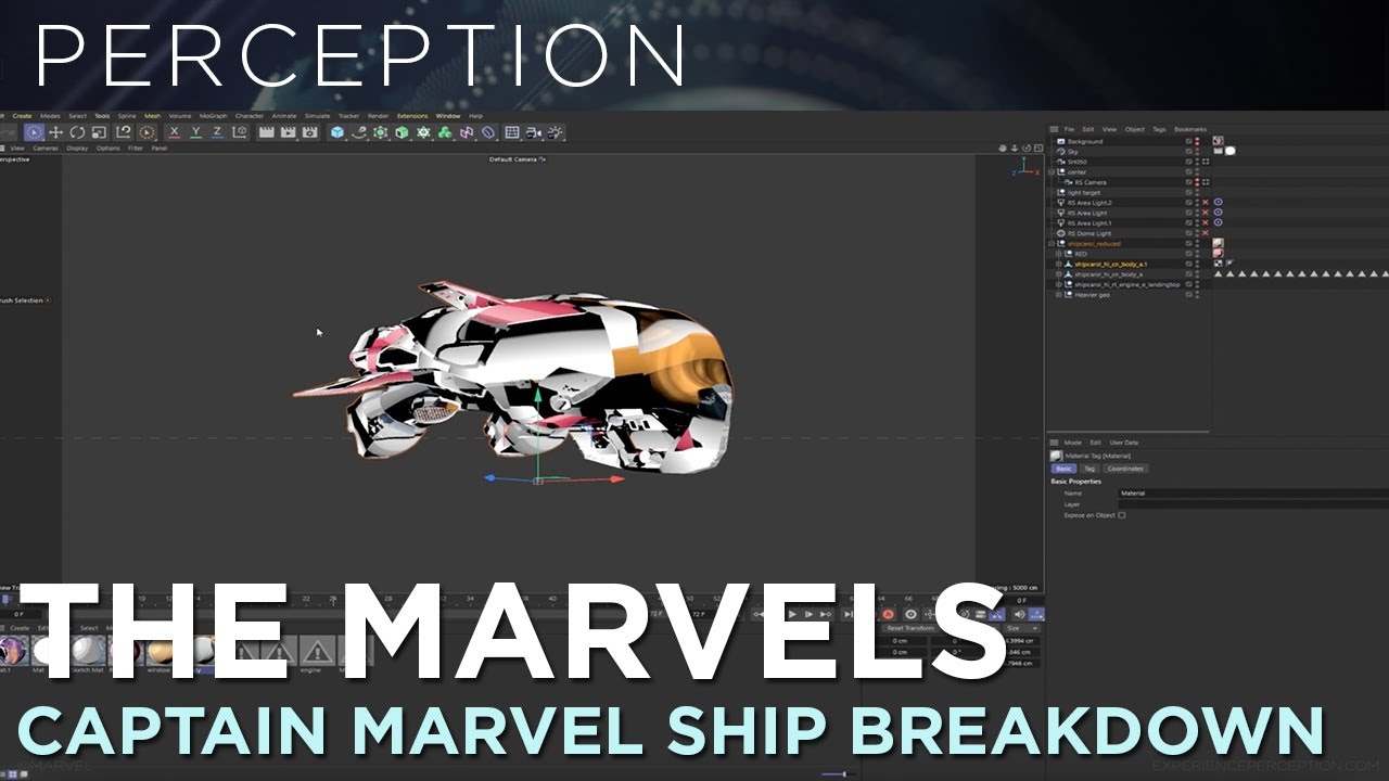 How To Design Captain Marvel's Ship: End Credits VFX Breakdown