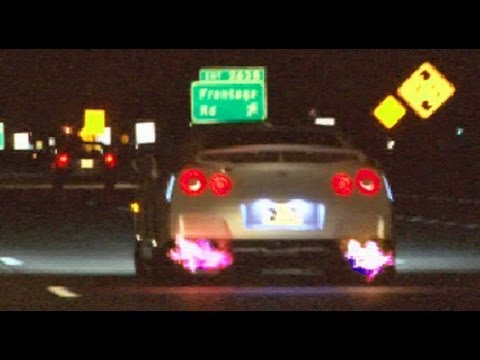 1000HP Nissan GT-R Flyby’s