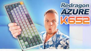 Redragon AZURE K652 Keyboard: An Ultimate Option for Gamers and Typists on Mac and PC