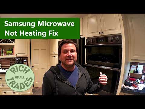 Samsung Microwave Not Heating Repair (Magnetron replacement)