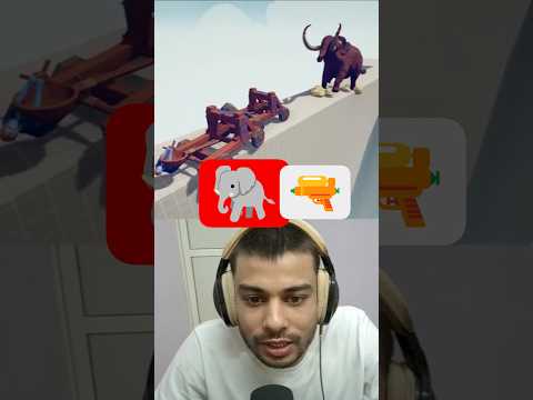 Elephant vs Catapult!! Who Wins  VS  II Versus Gaming
