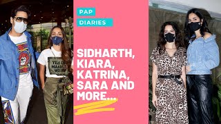Sidharth Malhotra, Kiara Advani, Katrina Kaif, Sara Ali Khan and more snapped | Pap Diaries