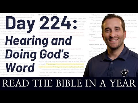 Day 224: Jeremiah 41-43 - Hearing and Doing God's Word | Bible in a Year (NIV)
