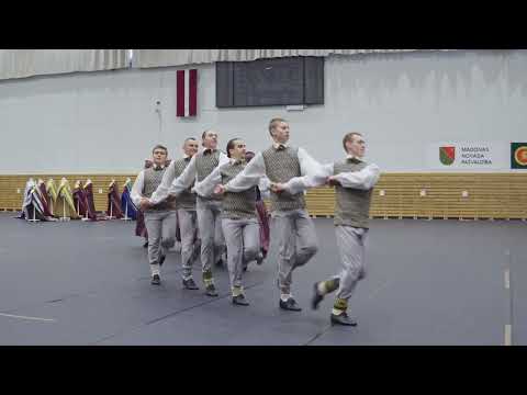 Aizkraukles novads deju skatē Madonā