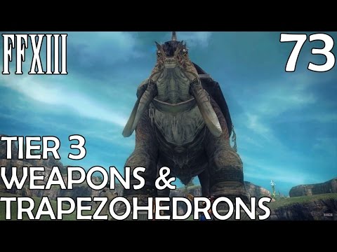Final Fantasy XIII PC Walkthrough Part 73 - Adamantoise, Trapezohedrons & Ultimate Weapons