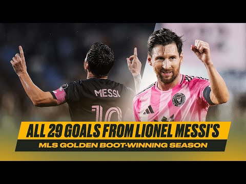 All 29 goals from Lionel Messi's MLS Golden Boot-Winning Season 🤩