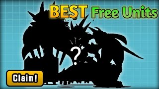 Best "Free Units" You can have in Battle Cats [ EP1 ]