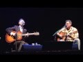 Lyle Lovett and Vince Gill sing Give Back My Heart in Glendale, PA