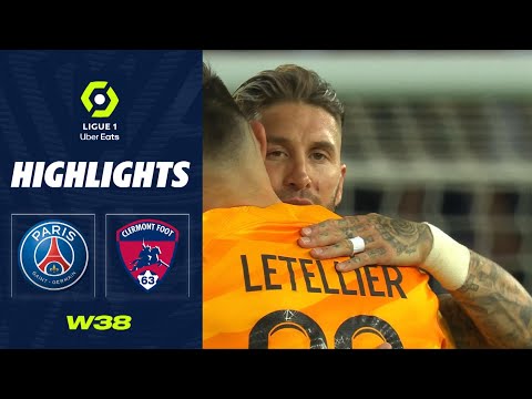 FC PSG Paris Saint Germain 2-3 Clermont Foot Auver...