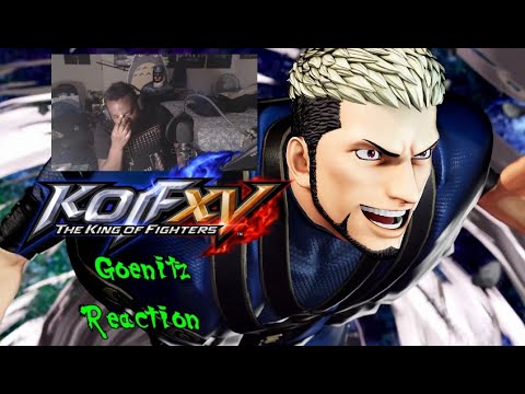TheDarkAce REACTS: KOF XV Goenitz FREE DLC Reveal Trailer