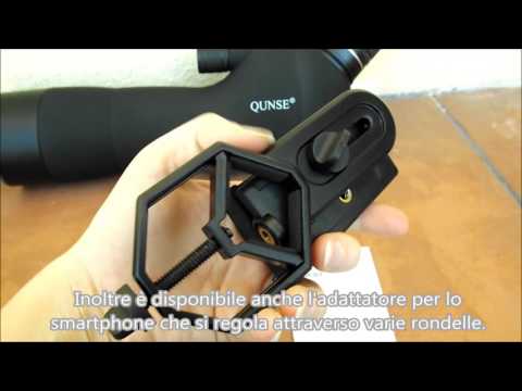 Telescopio 20x a 60x zoom per attività all'aperto QUNSE