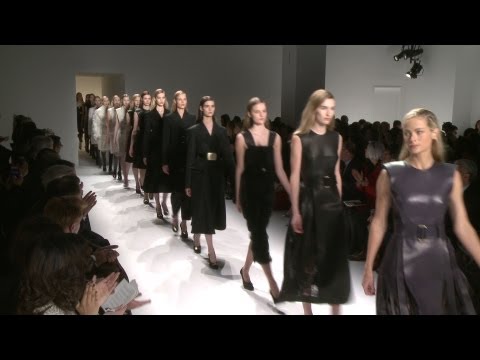 Calvin Klein Collection -- NYFW Fall 2013-14 -- Interviews & Runway