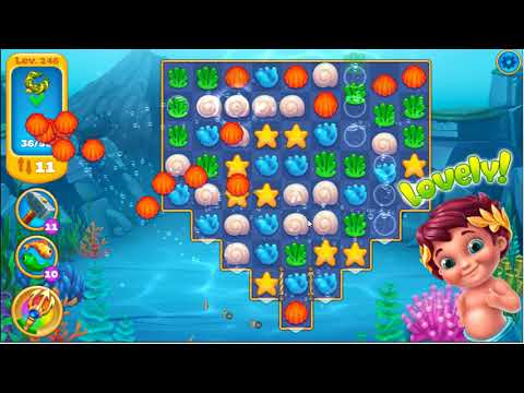 Seascapes Trito's Adventure Level 246 - No Boosters