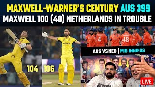 Maxwell 40ball 100 Warner’s century takes Austra