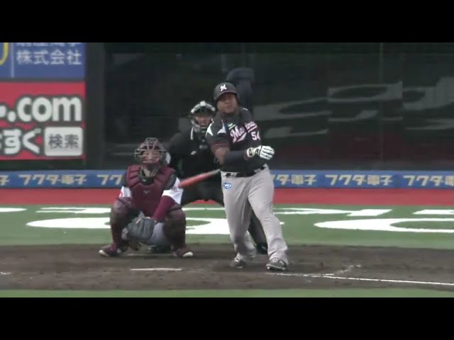 【5回表】マリーンズ・デスパイネ 先制打の次は6号勝ち越しソロ!! 2016/5/4 E-M