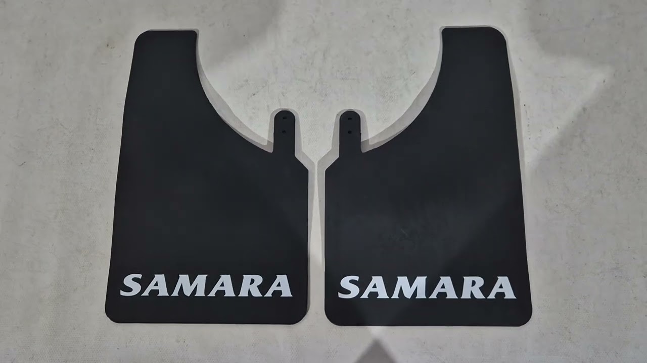 Lada Samara Брызговики Polytep (230*375, 2 шт) Video 1