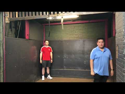 Vintage Otis continuous-pressure freight elevator - CLEWHSE3 - Cleveland, OH