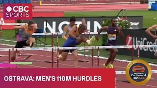 Men's 110m hurdles at Continental Tour stop in Ostrava | #CBCSports