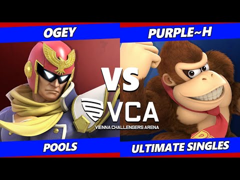 VCA 2022 - Ogey (Captain Falcon) Vs. Purple~H (Donkey Kong, Wolf) SSBU Ultimate Tournament
