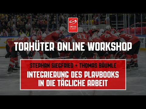 Torhüter Online Workshop: Integrierung des Playbooks in die tägliche Arbeit | Stephan Siegfried