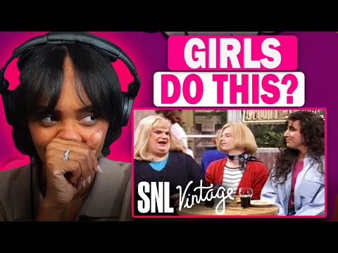IS THAT CHRIS FARLEY!? | Gaps Girls at the Foodcourt - SNL REACTION