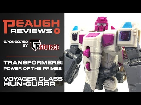 Video Review: Transformers: Power of the Primes - Voyager HUN-GURRR