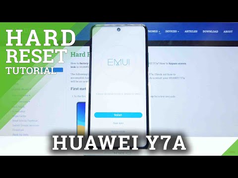 How to Hard Reset HUAWEI Y7a – Remove Screen Lock