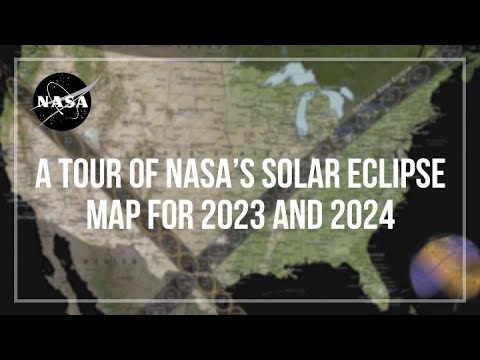 A Tour of NASA’s Solar Eclipse Map for 2023 and 2024