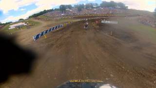 preview picture of video 'GoPro HD: Ryan Sipes Moto 1 Lap 2012 Lucas Oil Pro Motocross Championship Unadilla'