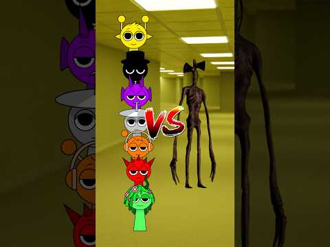 Sprunki VS Siren Head #shorts #sprunki #sirenhead