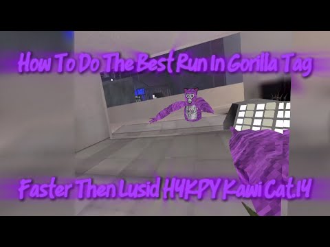 How To Do The Fastest Possible Run In Gorilla Tag || Top 1