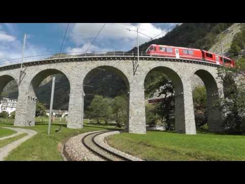 Rhatische Bahn RhB Switzerland Railways