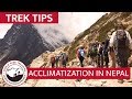 How to Acclimatize to High Altitude at Everest Base Camp | Trek Tips