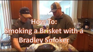 How to smoke a brisket in the Bradley Smoker