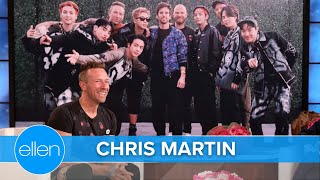 Download Mp3 Chris Martin Gushes About His Genuine Love for BTS
