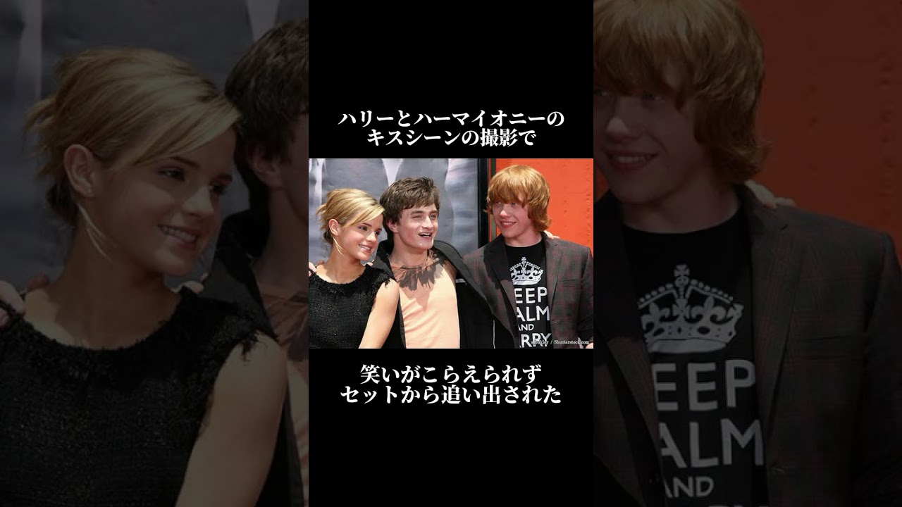 ハリーとハーマイオニーのキスシーン #shorts #harrypotter