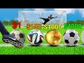 I Tested Footballs From 1 To 5000