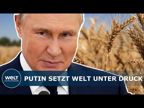 NAHRUNG ALS WAFFE: Russische Truppen zerstören Weizensilos und plündern Lager
