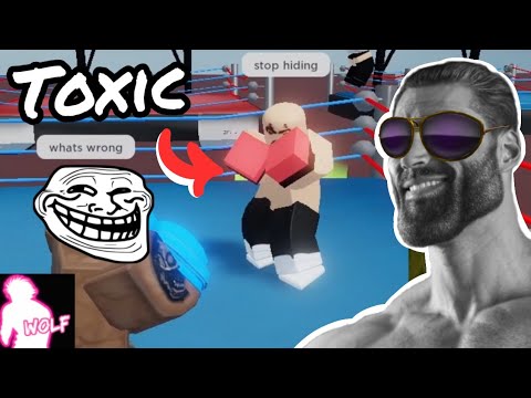 TROLLING TOXIC PLAYERS WITH ANNOYING STYLES! | UNTITLED BOXING GAME