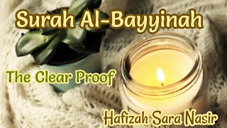 Download lagu Surah Al-Bayyinah (The Clear Path) | Hafizah Sara Nasir mp3 Download lagu Surah Al-Bayyinah (The Clear Path) | Hafizah Sara Nasir mp3