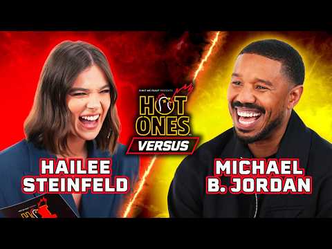 Hailee Steinfeld vs. Michael B. Jordan | Hot Ones Versus