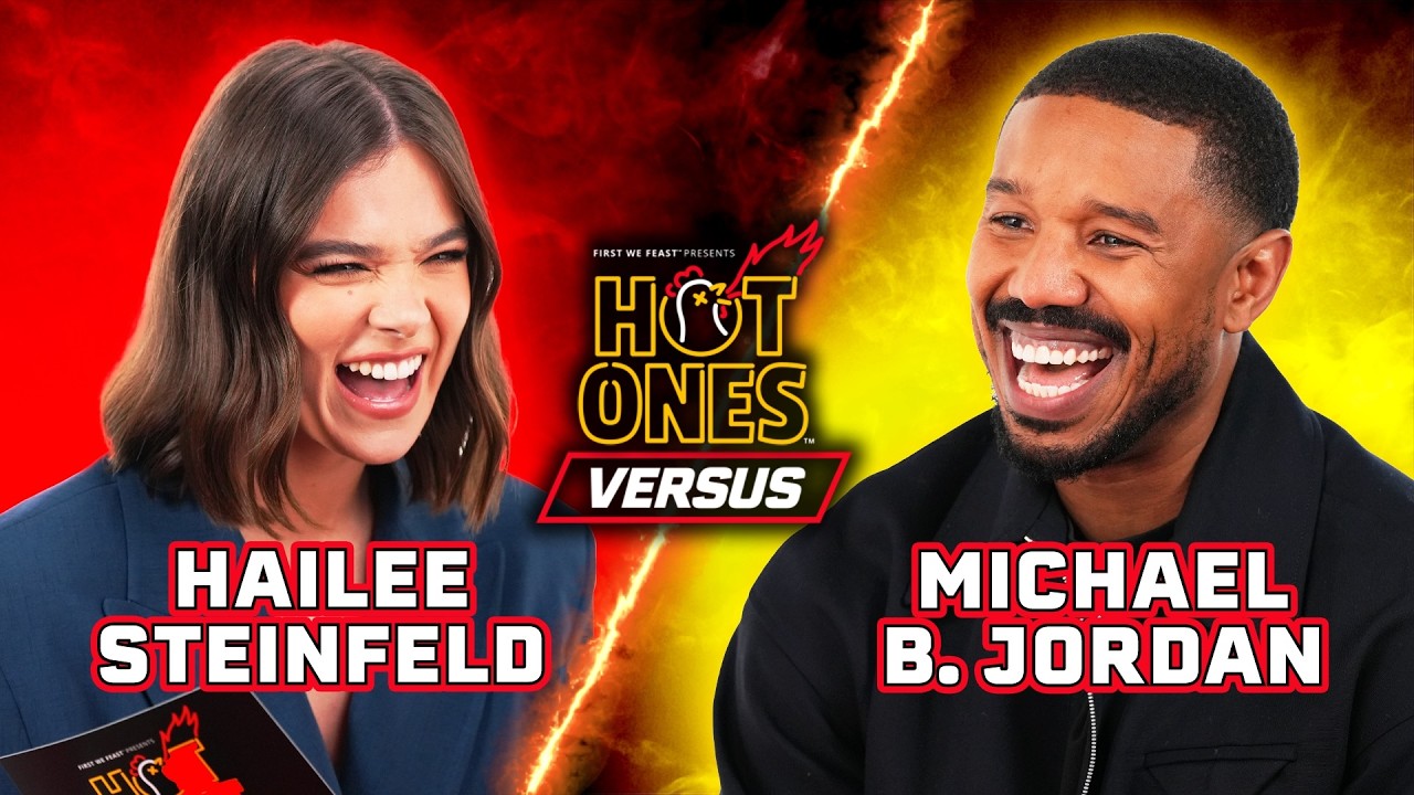 Hailee Steinfeld vs. Michael B. Jordan | Hot Ones Versus