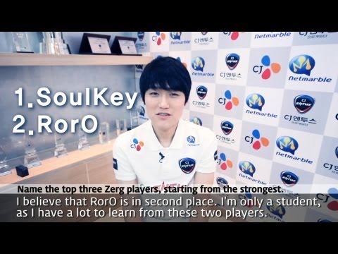 SPL - Zerg Rival rOrO(SAMSUNG) & Hydra(CJ) Interview (English) -SPL,Starcraft2,esportstv