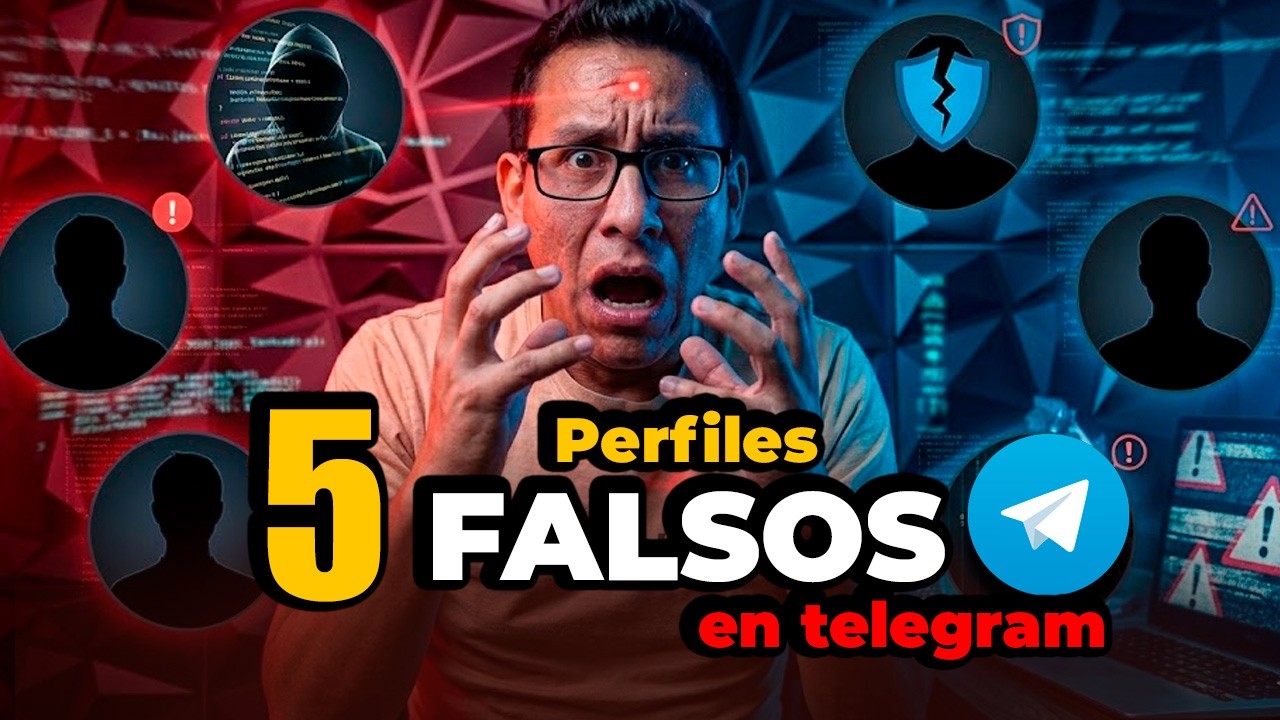 Estos son los 5 perfiles falsos en telegram analisis descubre la verdad
