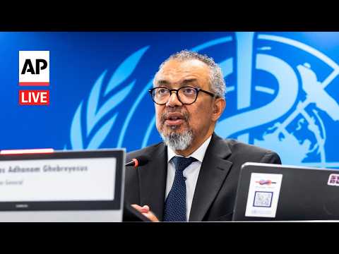 LIVE: WHO chief holds press conference on Ebola outbreak