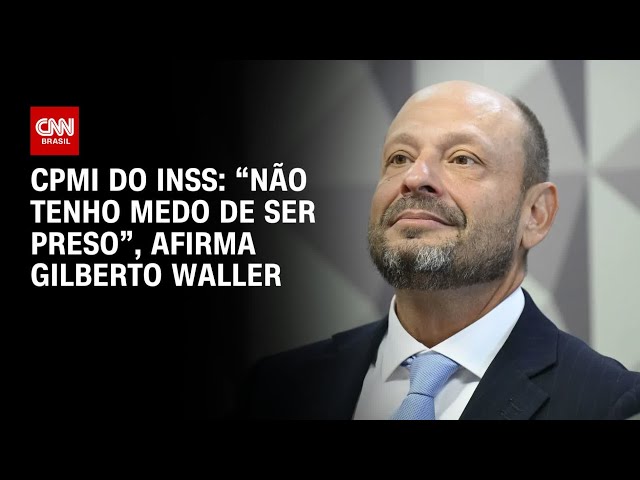 Durante CPMI, presidente do INSS afirma não ter medo de ser preso | CNN 360°