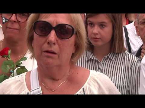A Bram et Herserange, deux marches blanches en hommage à une famille disparue dans l'attentat d...