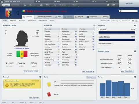 Football Manager 2012 - Wonderkids And Young Talent