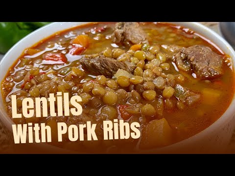 Lentils with Pork Ribs